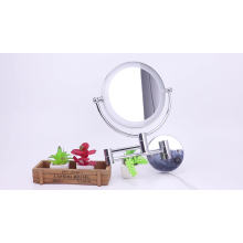double sided swivel makeup 10x magnification wall mount led vanity mirror